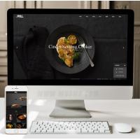 （手机数据同步）食品西餐厅奶茶披萨美食网站源码